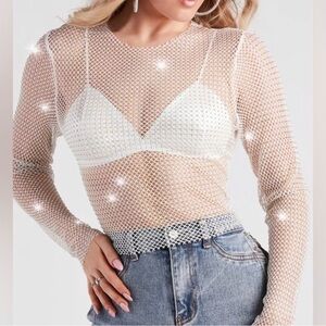 Windsor Mesh Top